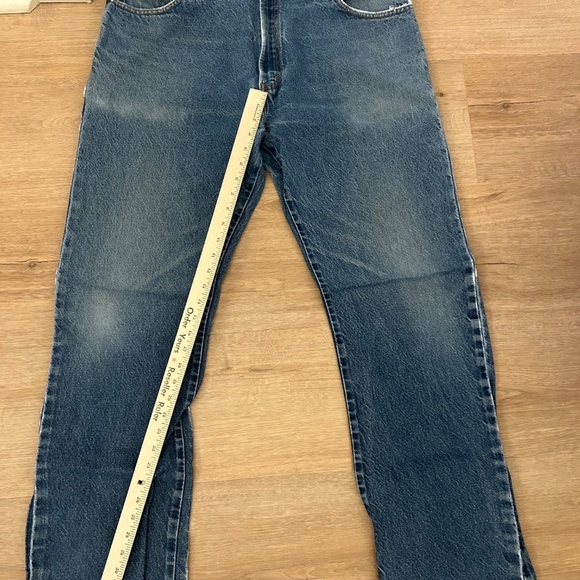 Men's Levi's 527 Boot Cut Jeans Size W40xL34 - Picture 2 of 6